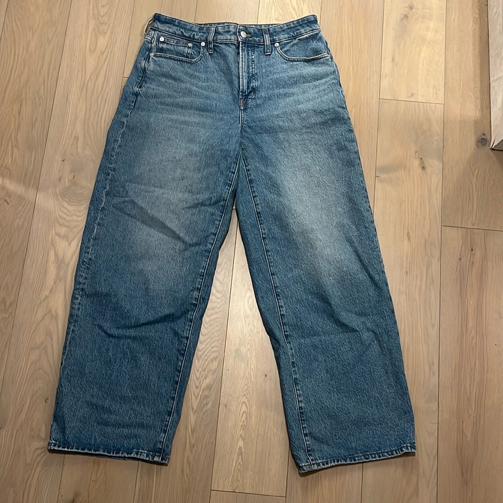 Curvy perfect vintage wide leg jeans